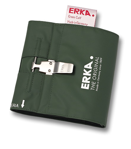 ERKA Manschette GREEN CUFF SUPERB Haken, Einschlauch, grau