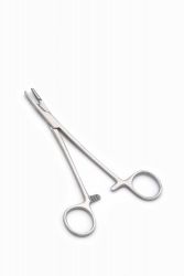 Nadelhalter nach Olsen-Hegar mit Schneidemesser, 16 cm von HEBU