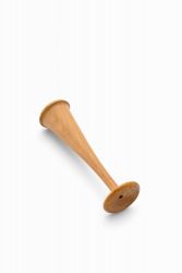 Holzhörrohr, aus Kirschbaumholz