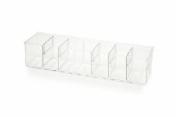 Tascheneinsatz mit 5 Trennern, schmal