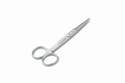Chirurgische Schere nach Mayo, gerade, st/st, 14,5 cm für Linkshänder von Erbrich