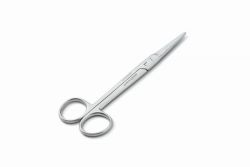 Chirurgische Schere nach Mayo, gerade, st/st, 17 cm für Linkshänder von Erbrich