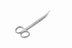Chirurgische Schere nach Metzenbaum-Nelson, gebogen, 15 cm für Linkshänder von Erbrich