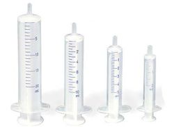 Einmal-Spritzen, Luer, 2 ml