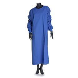 Schutzkittel, kornblau, waschbar