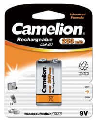 Camelion Akku NI-MH, 250 mAh, 9 Volt, Block