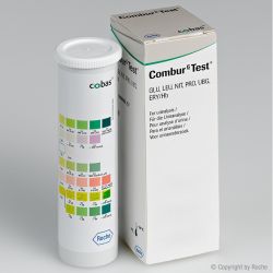 COMBUR 6 Test ® (GLU, LEU, NIT, PRO, UBG, ERY/Hb) von Roche