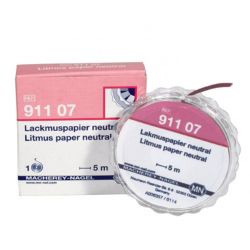 Lackmuspapier neutral, 5 m x 7 mm, 1 Rolle von Macherey Nagel