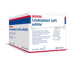 Leukoplast soft white Injektionspflaster (2 x 4 cm), 50 Stück