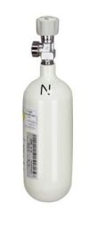 1 Liter Sauerstoffflasche Gefüllt, Mit Druckminderer Mediselect 25